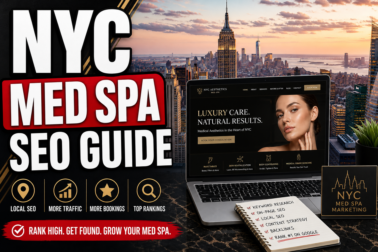 Med Spa Web Design in NYC: What Works in 2026 — featured image